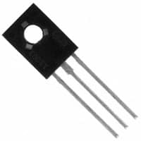 制造商零件编号:BD139 制造商:STMicroelectronics 描述:TRANS NPN 80V 1.5A SOT-32 系列:- 晶体管类型:NPN 电流 - 集电极 (Ic)(最大值):1.5A 电压 - 集射极击穿(最大值):80V 不同 Ib、Ic 时的 Vce 饱和值(最大值):500mV @ 50mA,500mA 电流 - 集电极截止(最大值):- 不同 Ic、Vce 时的 DC 电流增益 (hFE)(最小值):40 @ 150mA,2V 功率 - 最大值:1.